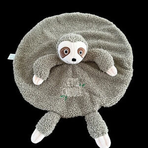 Cupcakes & Cartwheels Baby Sloth Let’s Cuddle Security Blanket Lovie Toy Plush